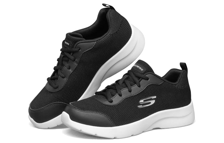 (WMNS) Skechers Dynamight 2.0 Black/White 66666319-BLK