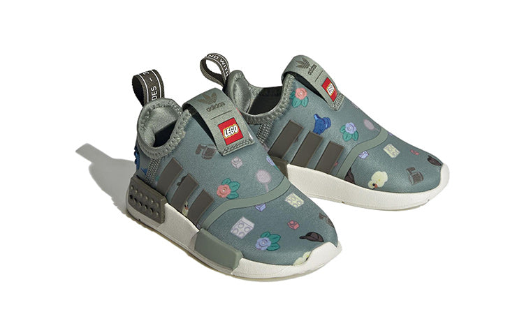 (TD) adidas LEGO x NMD 360 'Solar Green Bricks' IF2171
