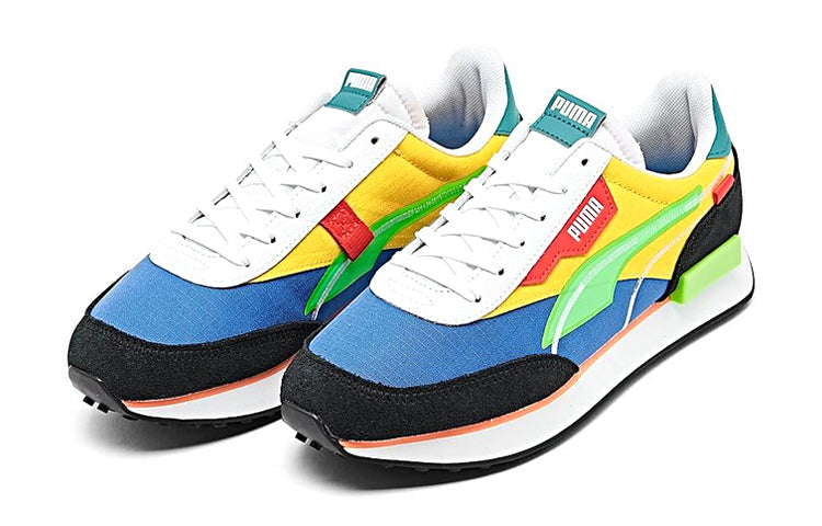 (GS) PUMA Future Rider Twofold 'Blue Yellow' 382016-08