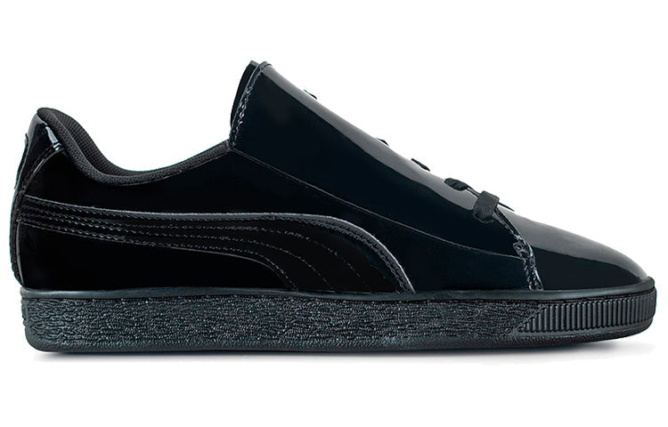 (WMNS) PUMA Basket Crush Casual Sneakers Black 369556-04