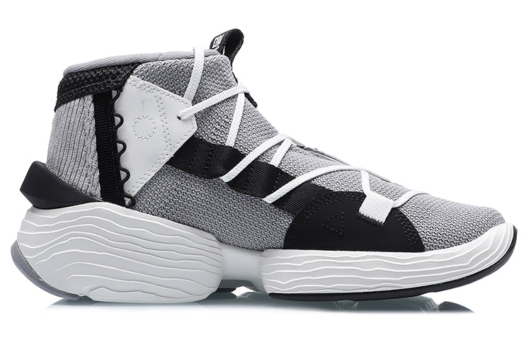 (WMNS) Li-Ning Kung Fu Winterized Sports Shoes 'Grey Black' AGBQ084-2