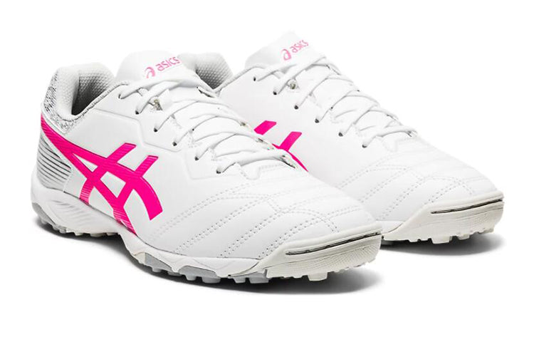 (GS) ASICS DS Light JR TF Turf K 'White Pink' 1104A015-100