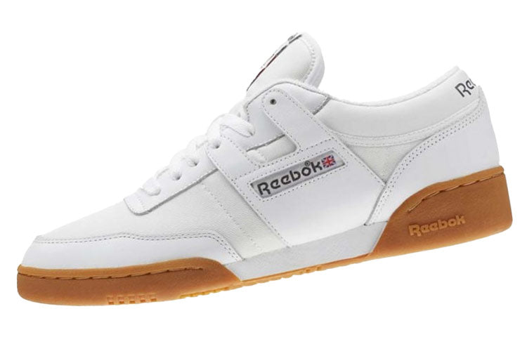 Reebok Workout Skate shoes 'White Brown' CN3660