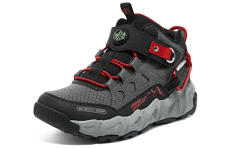 (GS) Skechers Adventure Track 'Black Red' 405279L-BKRD