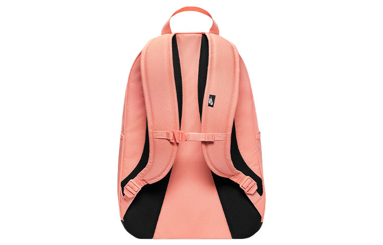 Nike Hayward Logo Straps Large Capacity Colorblock Backpack One Size Black Pink Blackpink DV1296-824