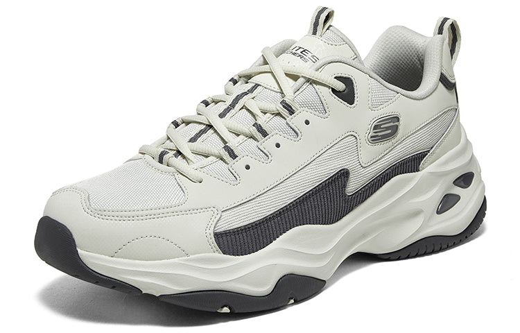 Skechers D'Lites 4.0 Shoes 'White Grey' 894286-NTBK