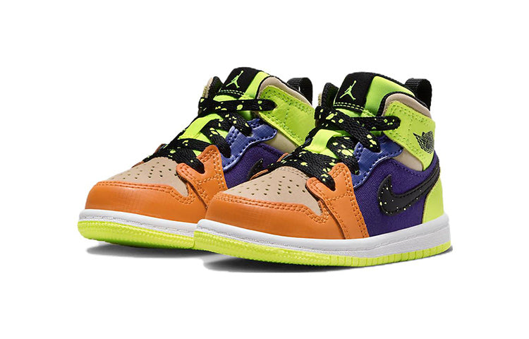 (TD) Air Jordan 1 Mid SE 'Volt Vivid Orange' FD8794-700