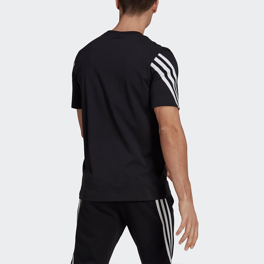 adidas M 3s Tape Tee Printing Sports Short Sleeve Black GP4118