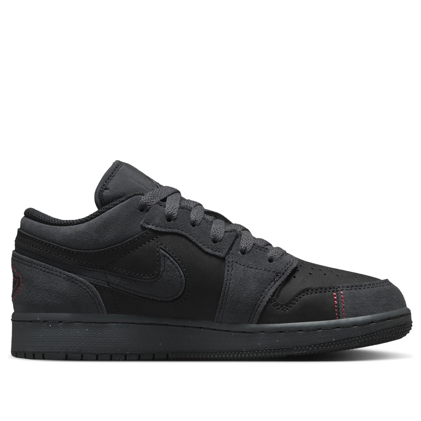 (GS) Air Jordan 1 Low SE Craft 'Dark Smoke Red' FQ7757-001