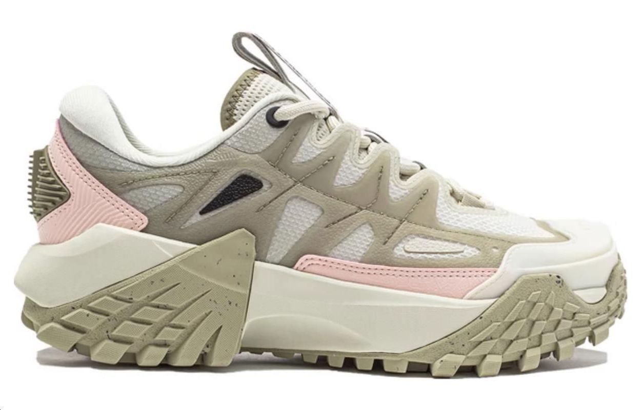 (WMNS) Li-Ning CF Linchuan 'Beige Green Pink' AGLT162-2