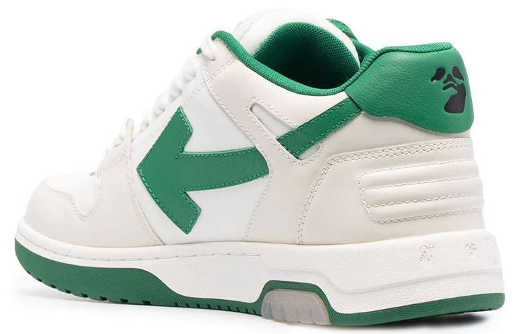 Off-White Out Of Office Low-Top sneaker 'Green White' OMIA189F21LEA0010455