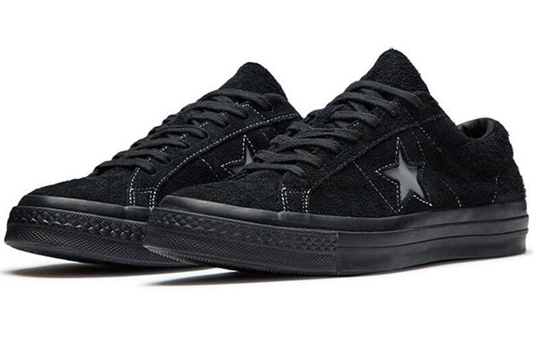 Converse One Star Suede OX 'Black' 165956C