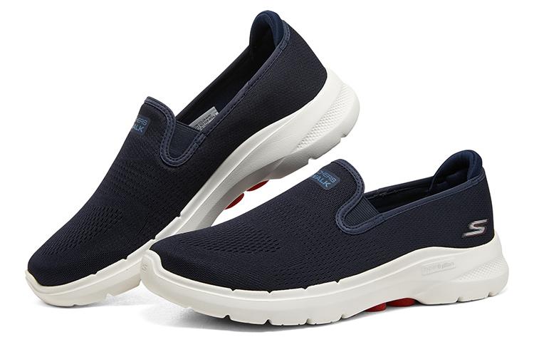 Skechers Go Walk 6 'Navy Red' 216280-NVRD