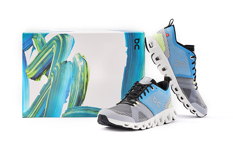 (WMNS) On Running Cloud X Shift 'Grey Blue' 38.98379