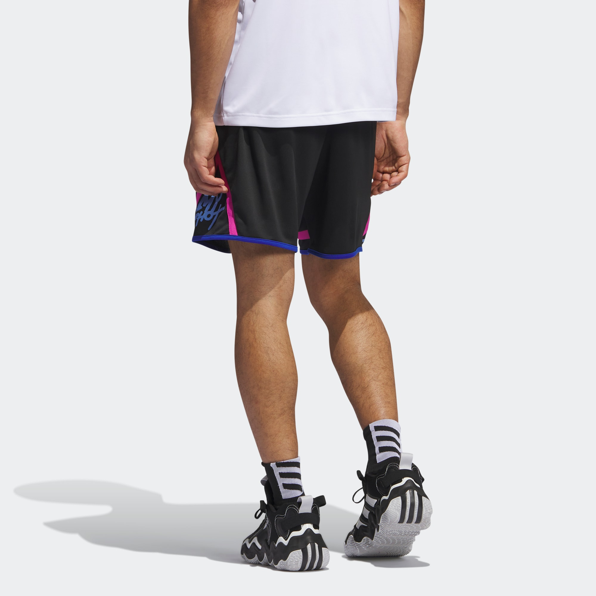 adidas Pro Block Shorts Asia Sizing 'Black' IN1710