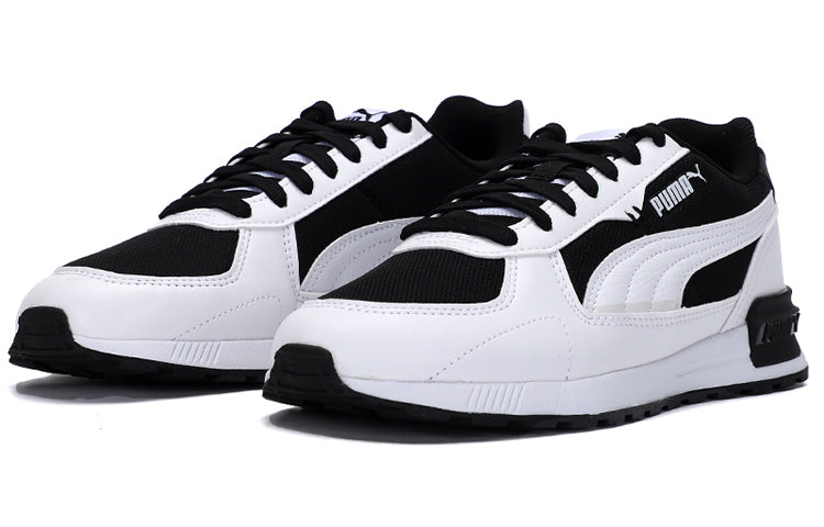 PUMA Unisex Graviton SL Casual Shoes Black/White 385306-01