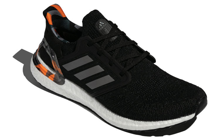 adidas Ultraboost 20 'Black Signal Orange Camo' H67280