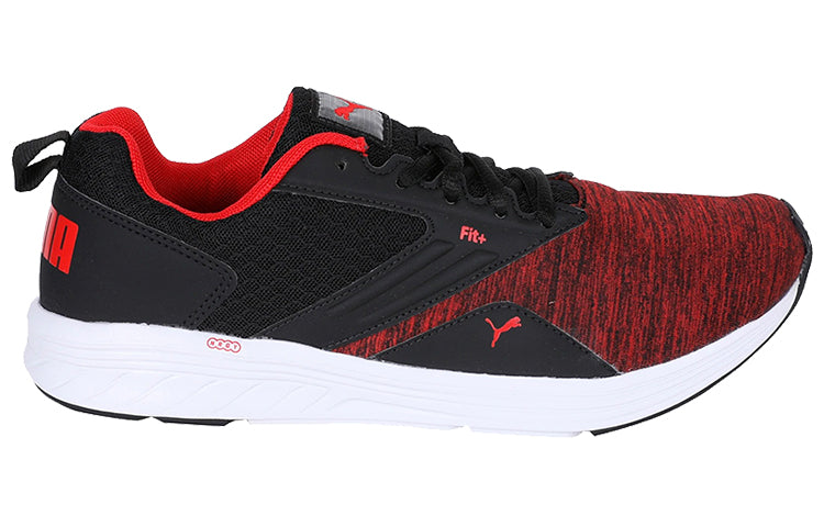 (WMNS) PUMA Comet Ipd Low Running Shoes Black/Red/White 364763-08