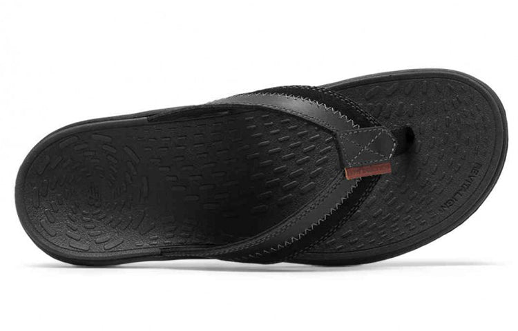 New Balance 6100 Series Pinnacle Minimalistic Casual Flip-Flops Black MR6100BK