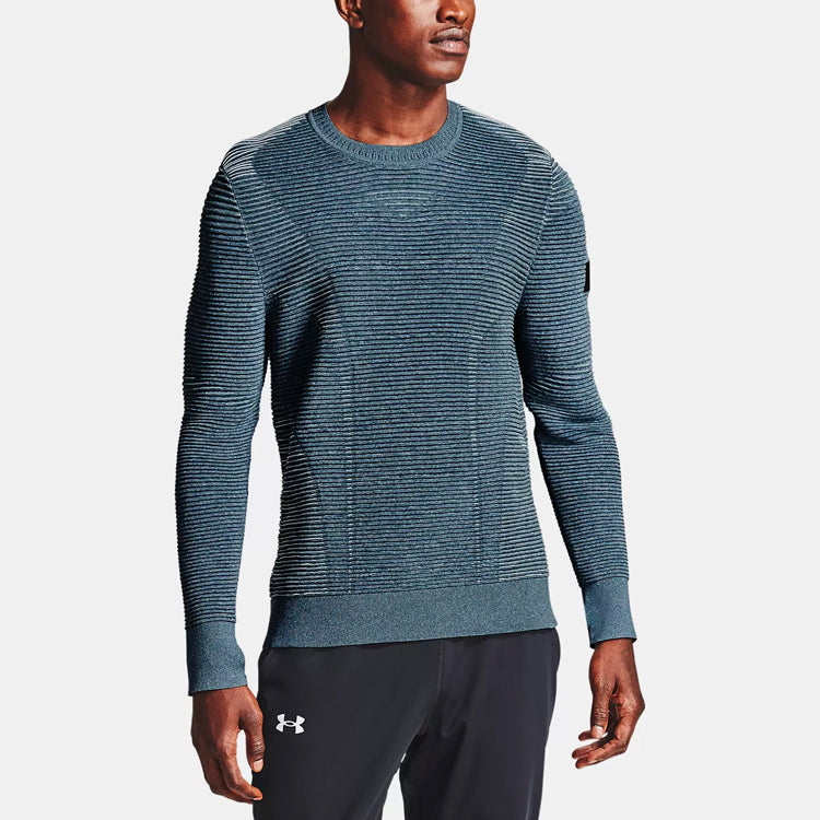 Under Armour IntelliKnit Phantom 2.0 Crew Top 'Blue' 1354397-467