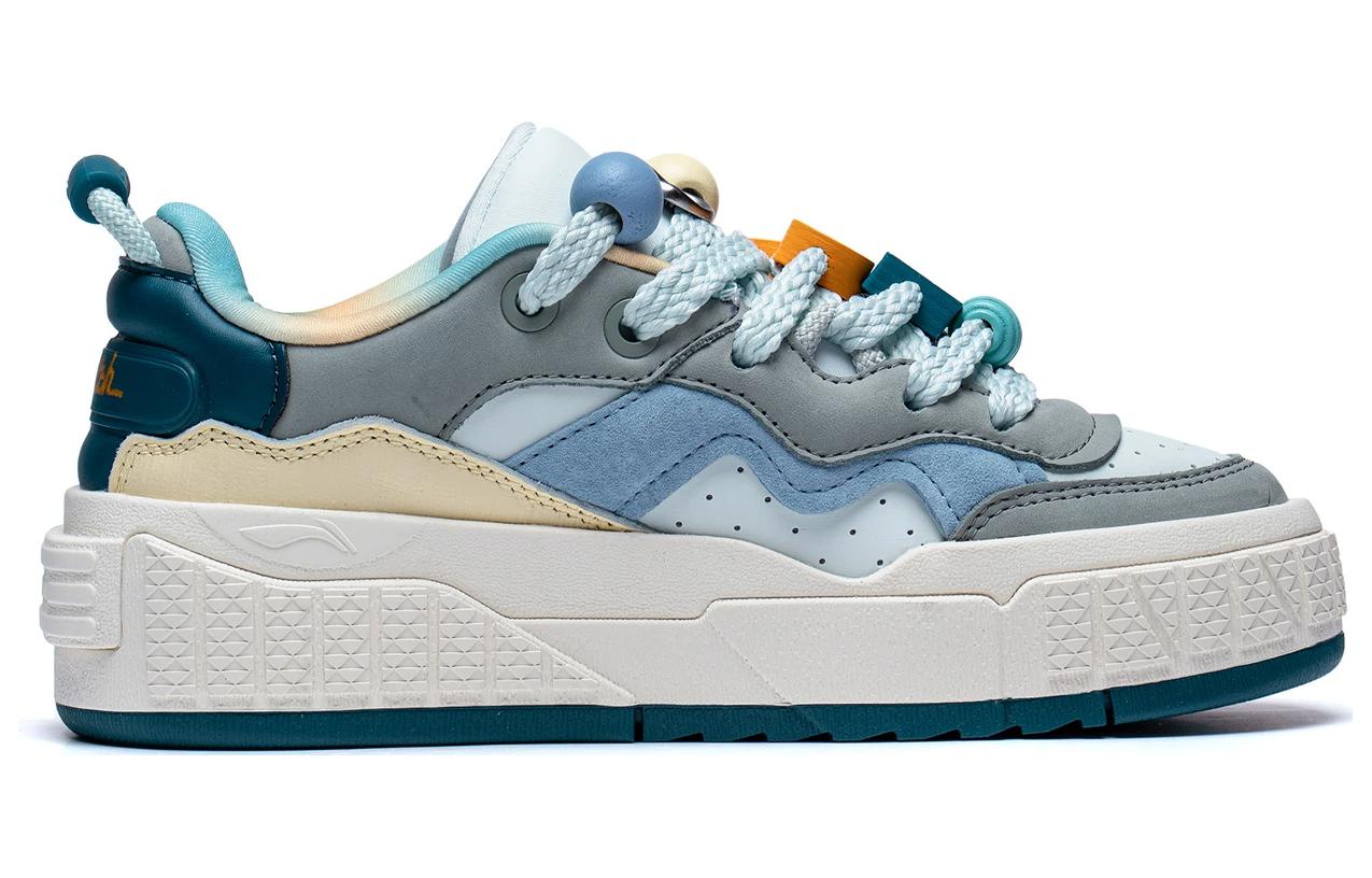 (WMNS) Li-Ning 001 Unblock x Disney Skate Shoes 'Blue Grey Teal' AGCT096-4