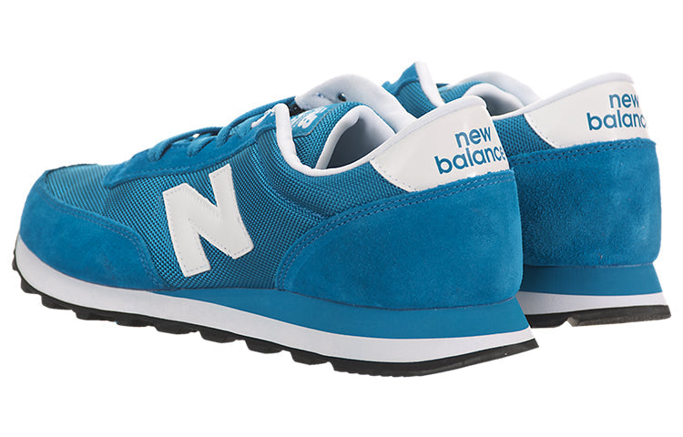 New Balance 501 Series Breathable Wear-resistant Non-Slip Low Tops Retro Blue ML501BBL