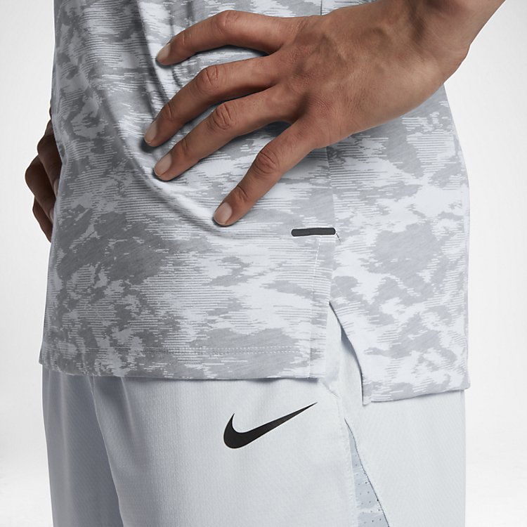 Basketball s Men Nike SS Elite Print Top 883066-043