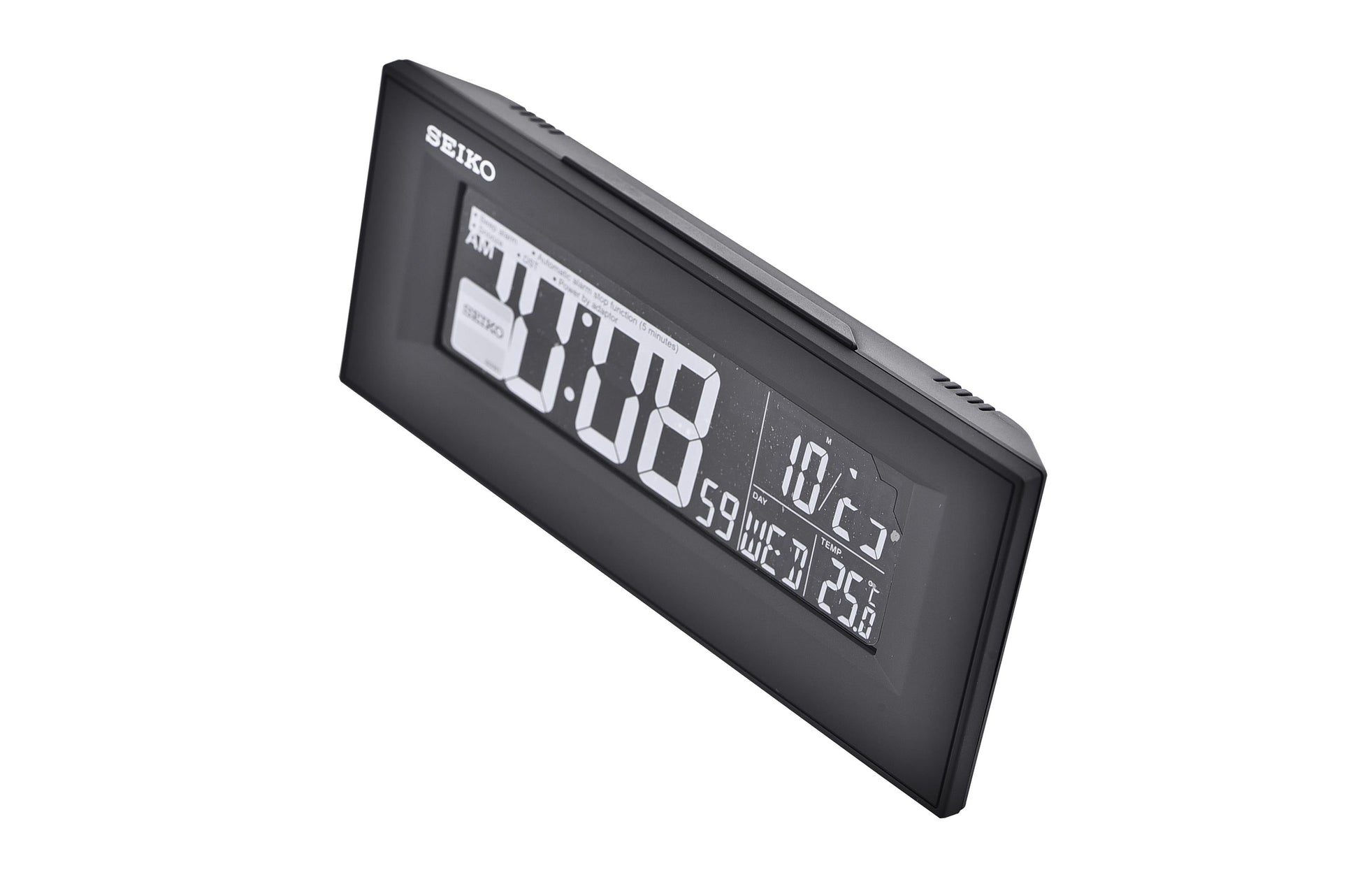 SEIKO Calendar Multifunction Minimalistic Black QHL081K