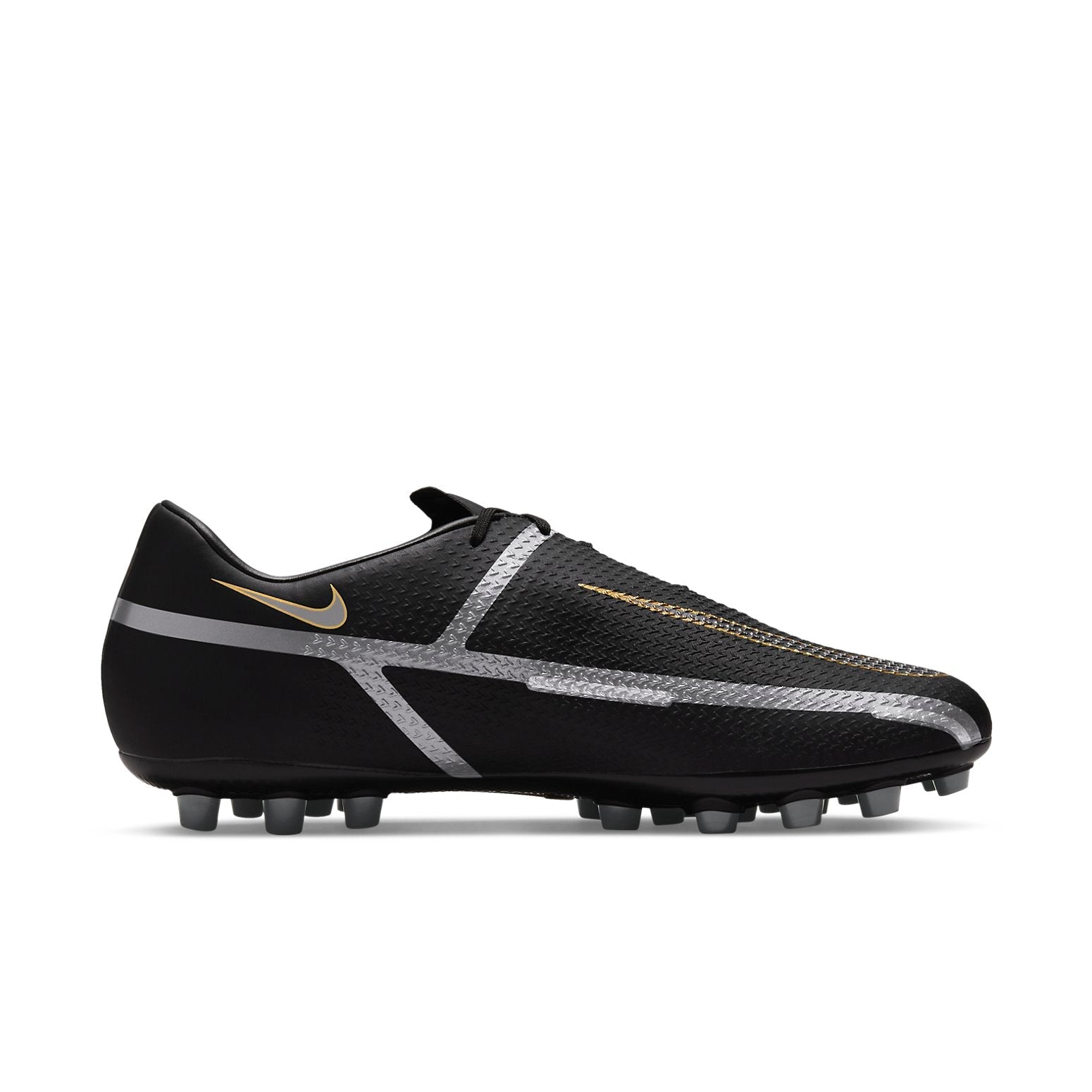 Nike Phantom GT2 Academy AG 'Black Dark Grey Metallic Gold' DC0798-007