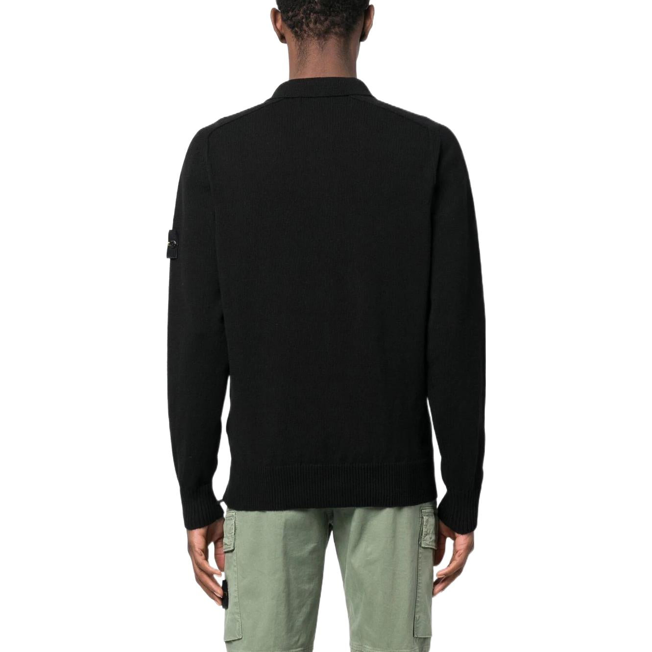 STONE ISLAND Patch Sweater 'Black' 7815529D3-V0029