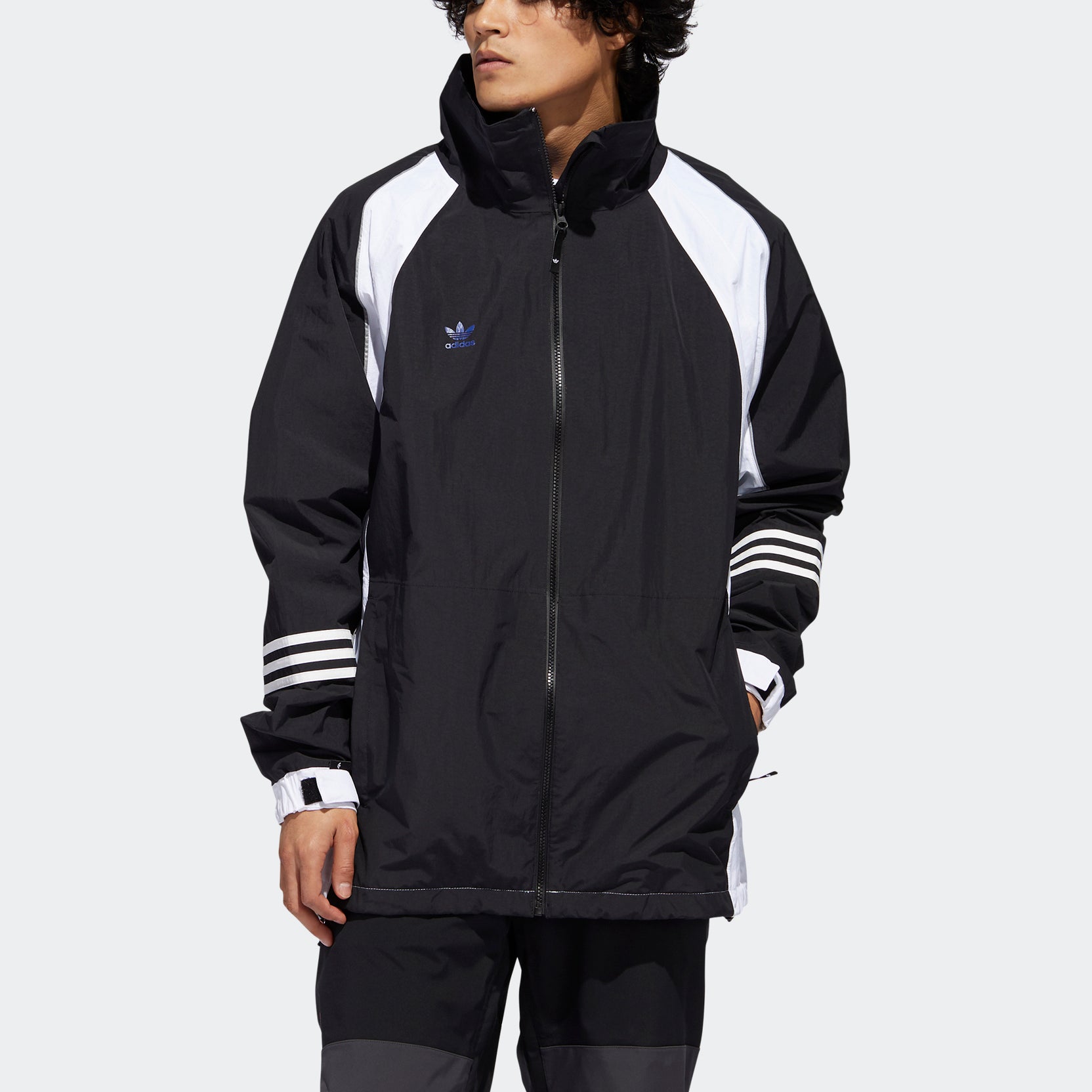 adidas originals Retro Sports Jacket Black FJ7488