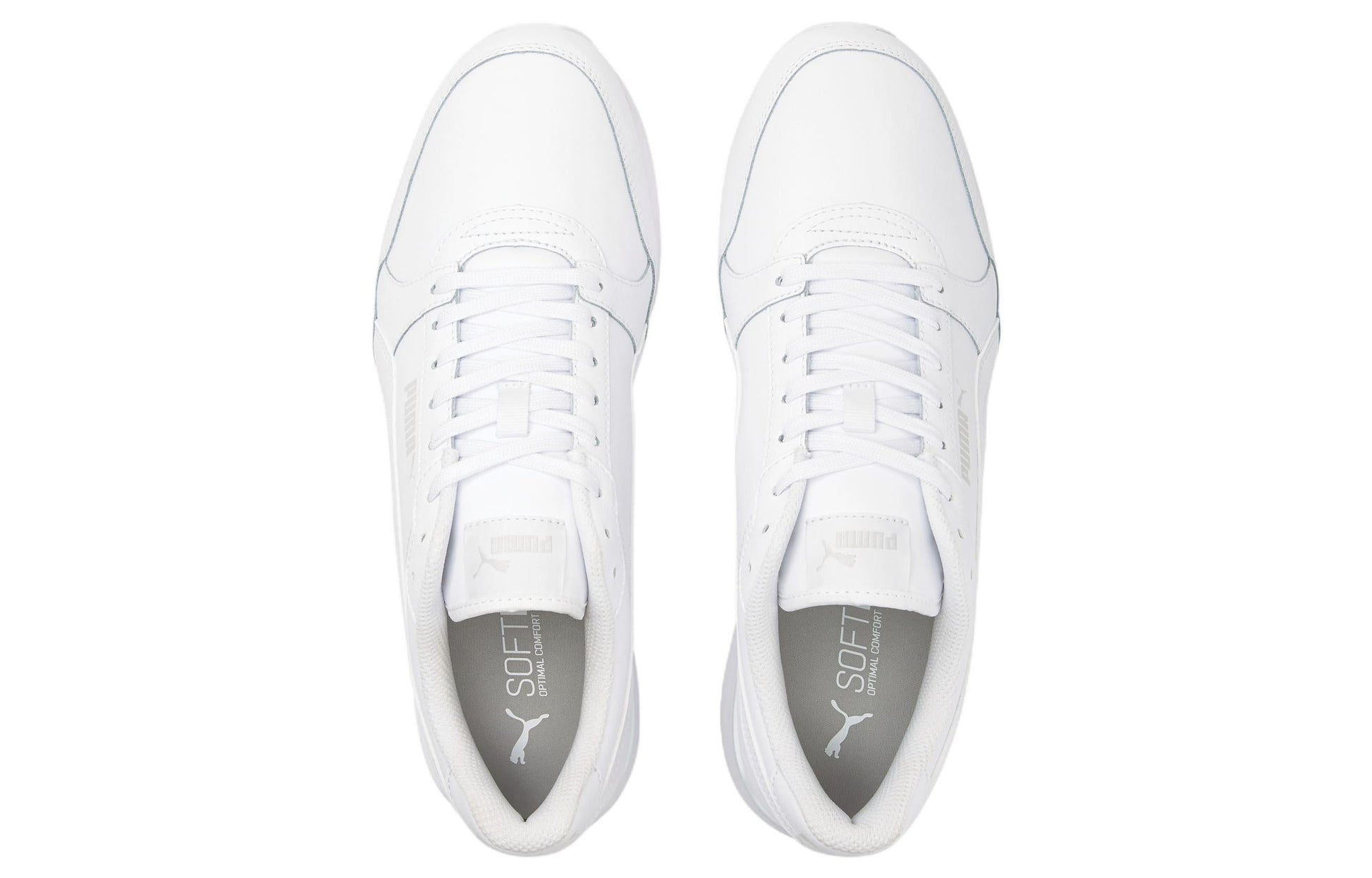 PUMA ST Runner v3 Leather 'White Grey Violet' 384855-10