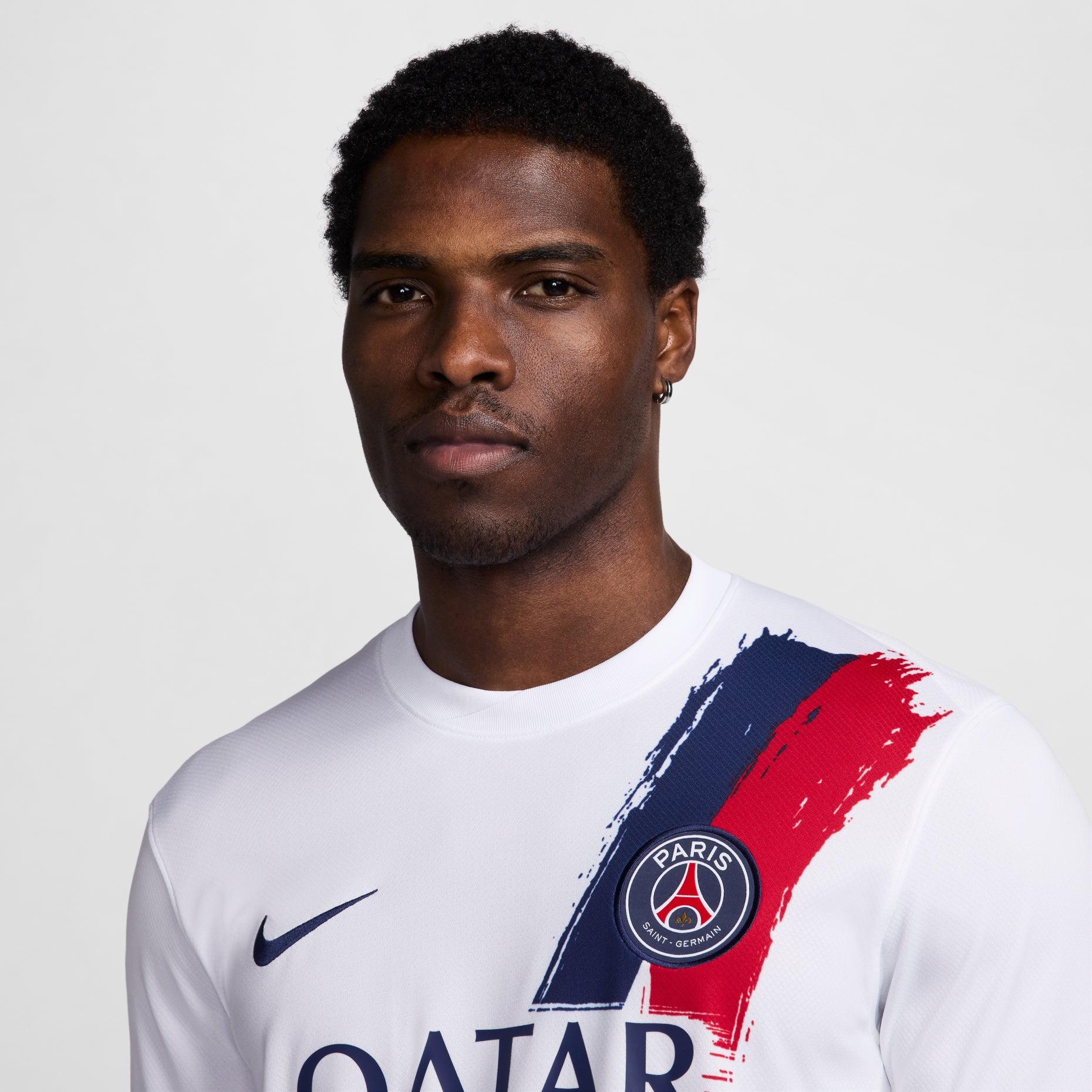 Nike Dri-FIT Paris Saint-Germain 2024/25 Stadium Away Jersey 'White Navy Red' FN8781-101