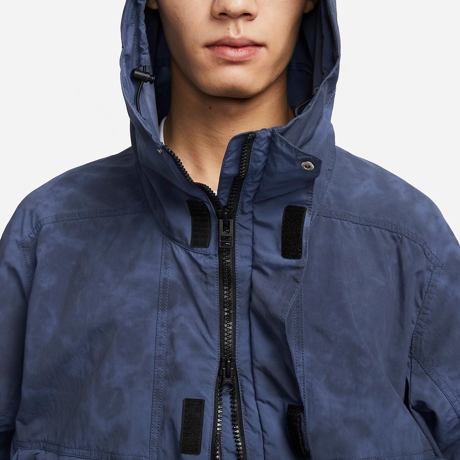 Nike Sportswear Tech Pack Woven Hooded Jacket 'Blue' DX0218-491