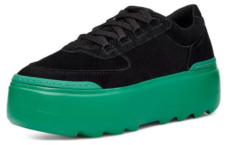 (WMNS) UGG Marin Mega Trainer 'Black Emerald Green' 1135010-BEGN