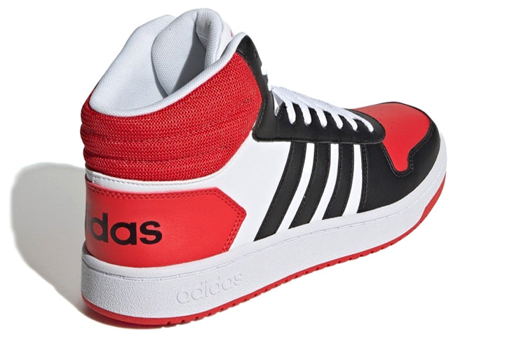 adidas Hoops 2.0 Mid 'Black Red' FV2730