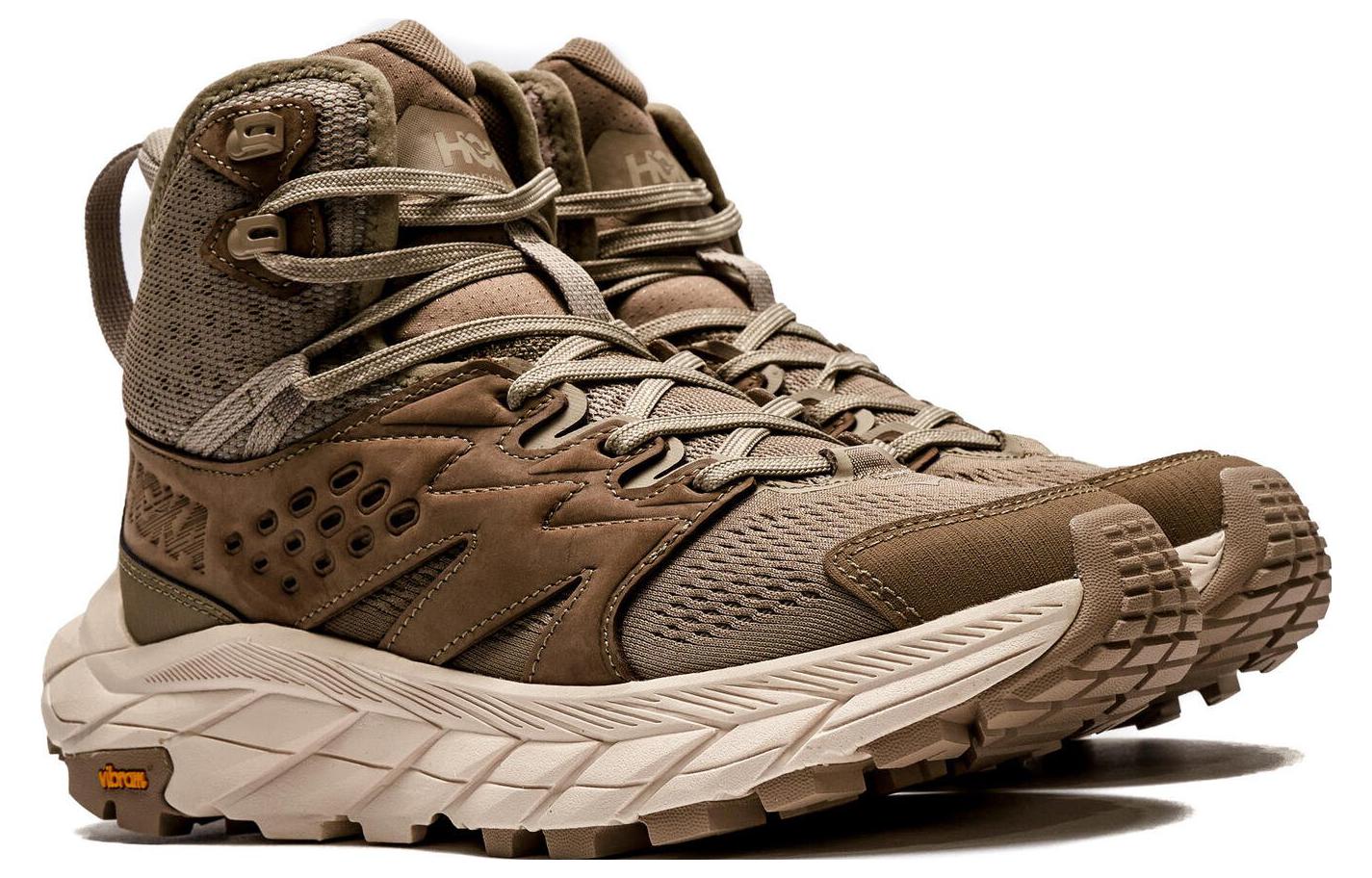 (WMNS) HOKA ONE ONE Anacapa Breeze Mid 'Dune Eggnog' 1134506-DEGG
