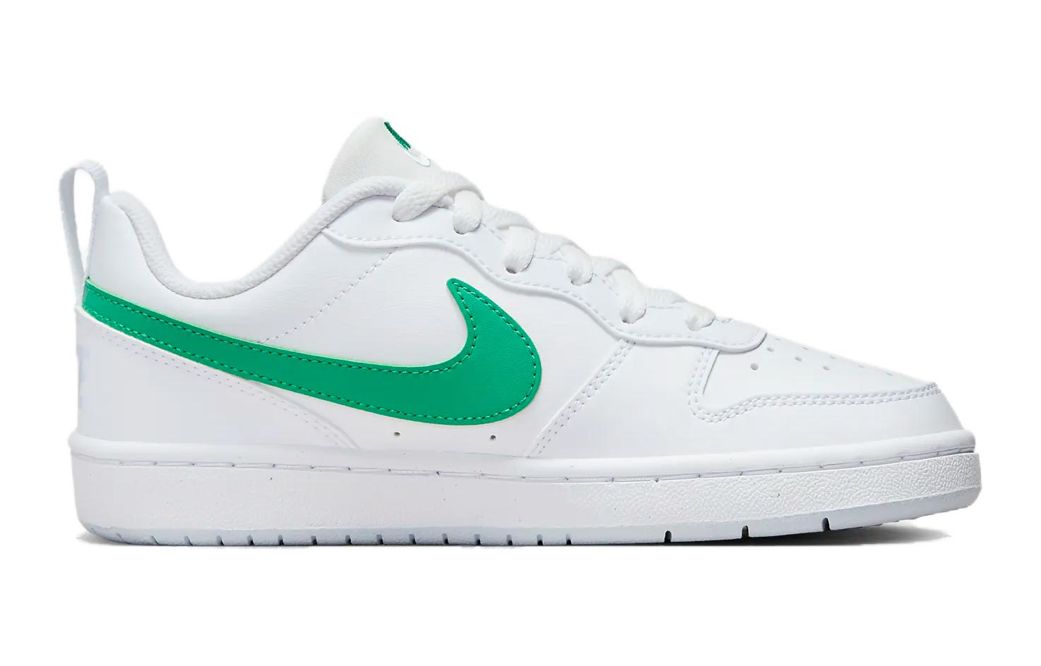 (GS) Nike Court Borough Low Recraft 'White Green' DV5456-109
