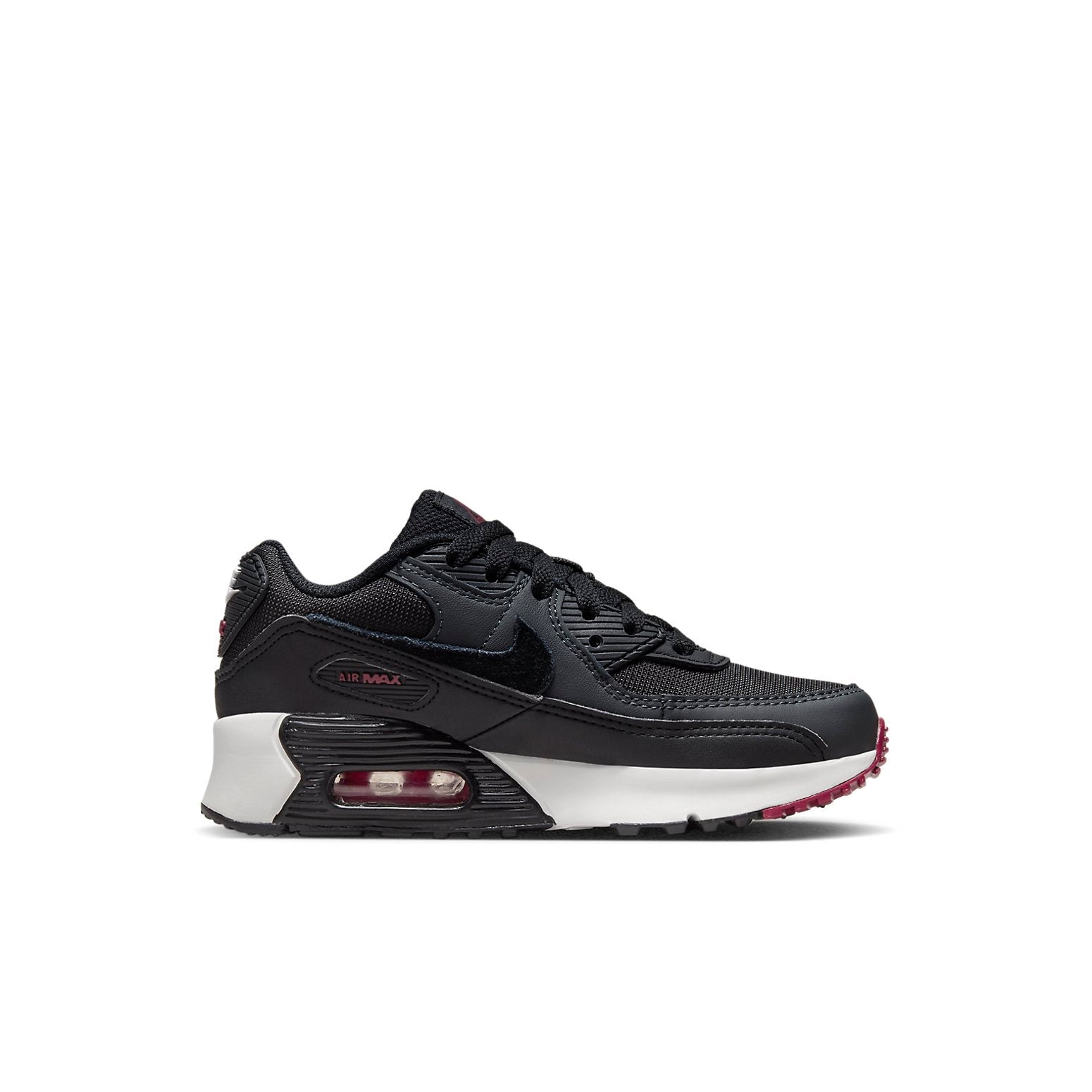(PS) Nike Air Max 90 Leather 'Black Team Red' CD6867-022