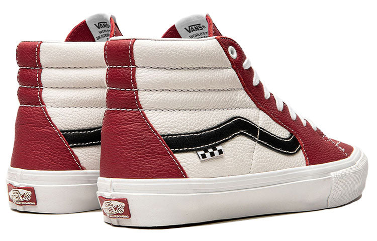 Vans SK8-HI Sport Mid-Top Sneakers Red/White VN0A5FCC82E