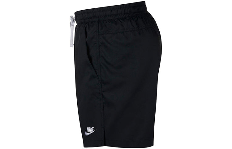Nike Sportswear Lacing Running Training Sports Shorts Black AR2382-010