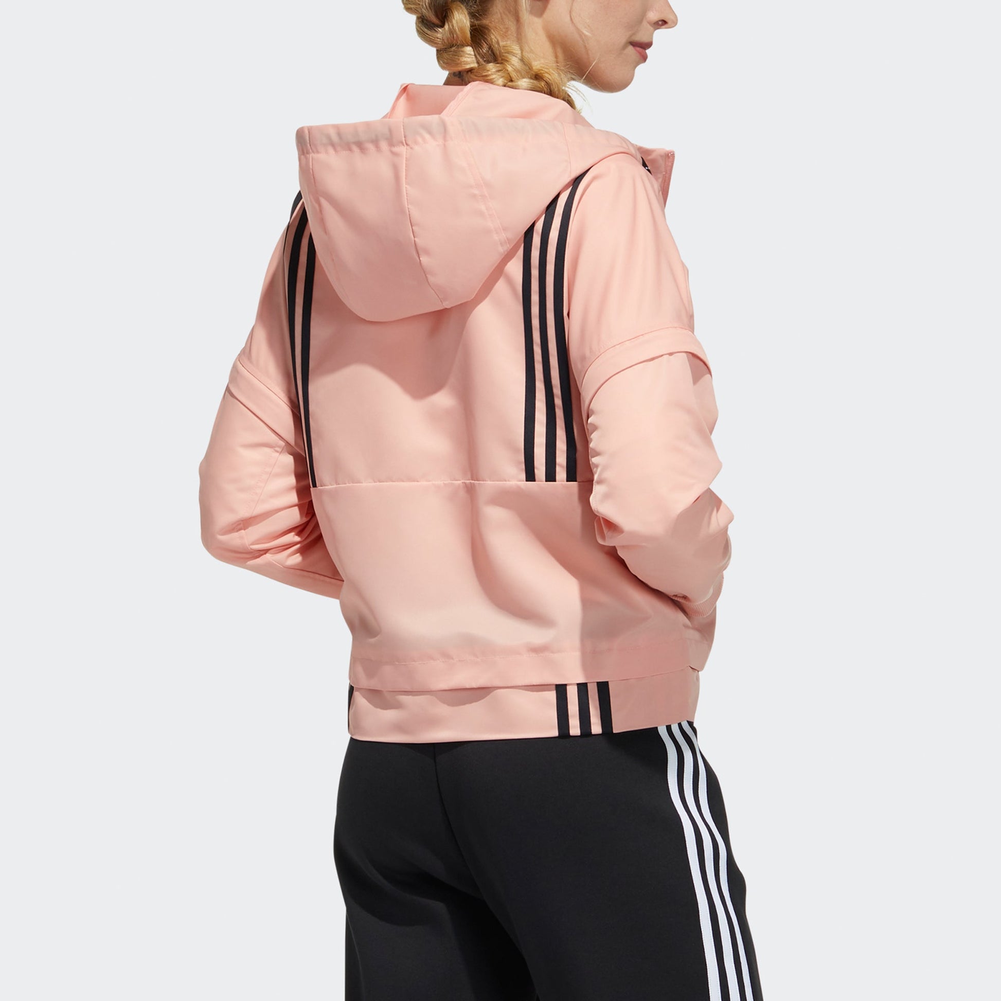 (WMNS) adidas Str Jkt Light Detachable Sleeve Sports Pink Red Jacket GT4405