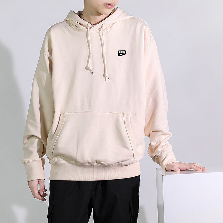 PUMA Downtown PO Hoody Casual Sports Beige 596002-89