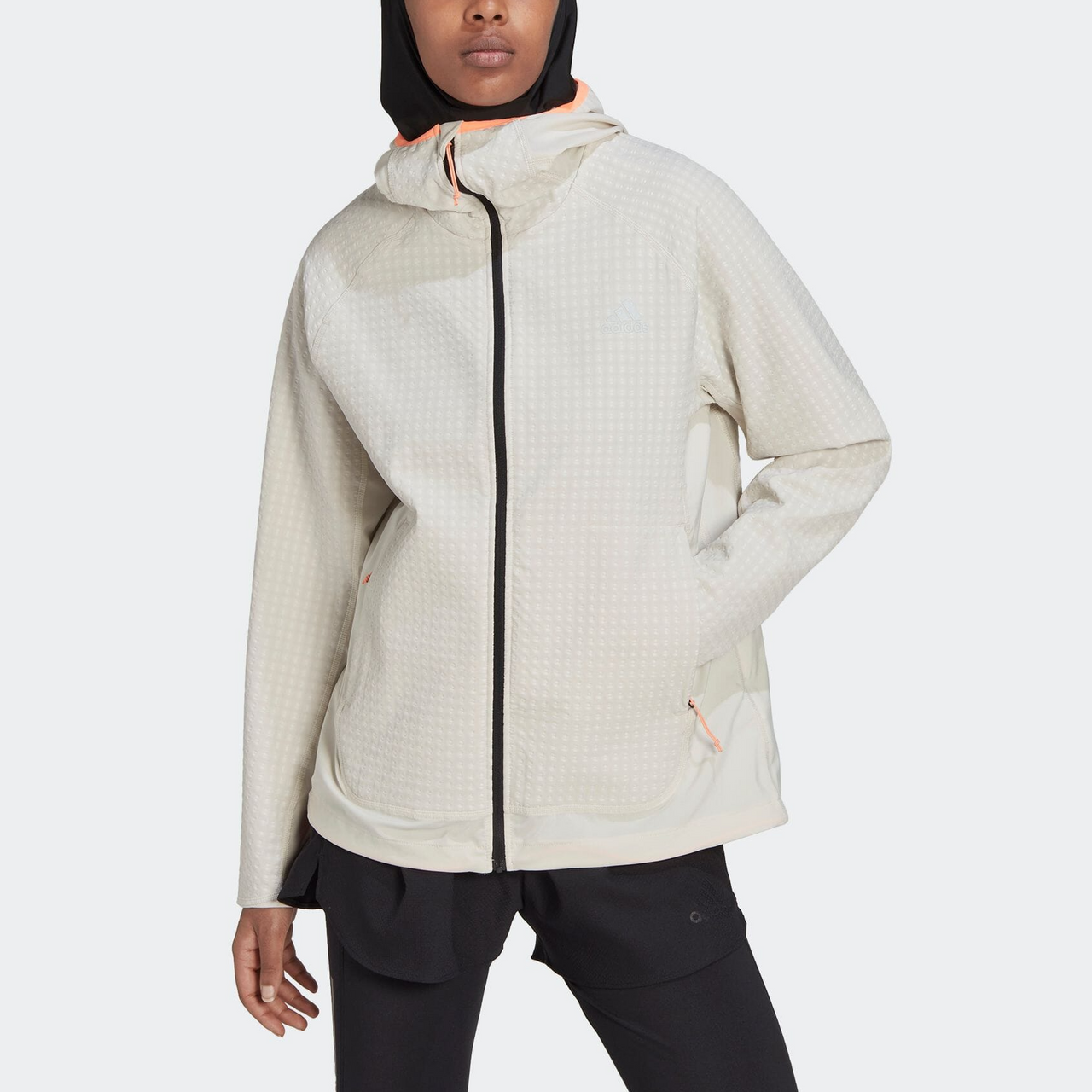 (WMNS) adidas X-City Running Soft Shell Running Jacket 'White' HK6479
