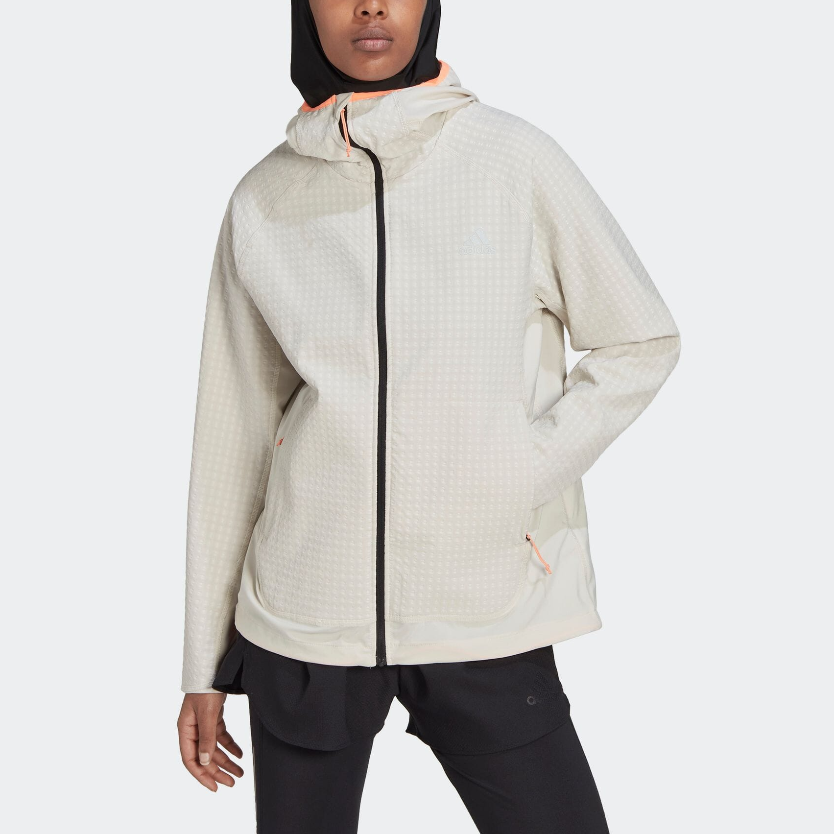 (WMNS) adidas X-City Running Soft Shell Running Jacket 'White' HK6479