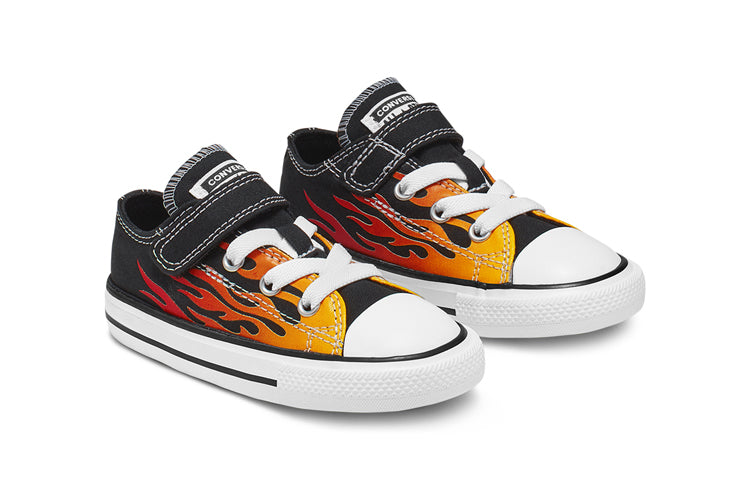 Converse Kids' Chuck Taylor All Star Archive Black/Red/Yellow 766199C