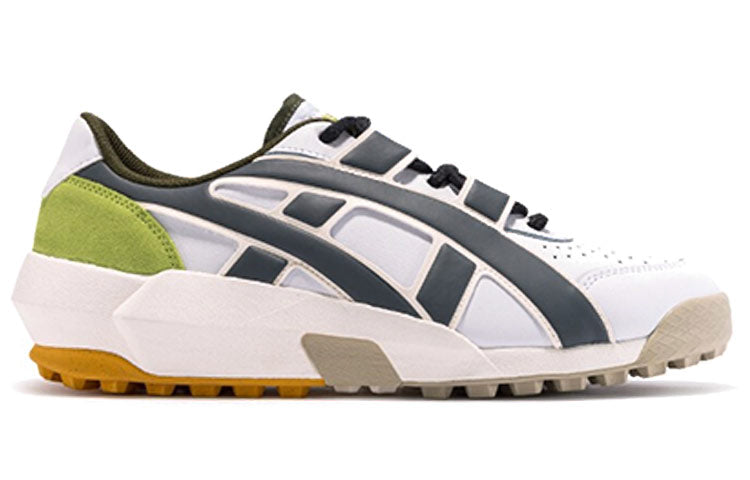 Onitsuka Tiger Big Logo Trainer 'White Grey Green' 1183B766-100