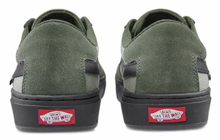 Vans Berle Pro Retro Low Tops Colorblock Casual Skateboarding Shoes Unisex Green VN0A3WKXKCZ