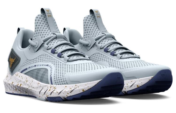 (WMNS) Under Armour Project Rock 1 'Halogen Blue Metallic Gold' 3026458-401