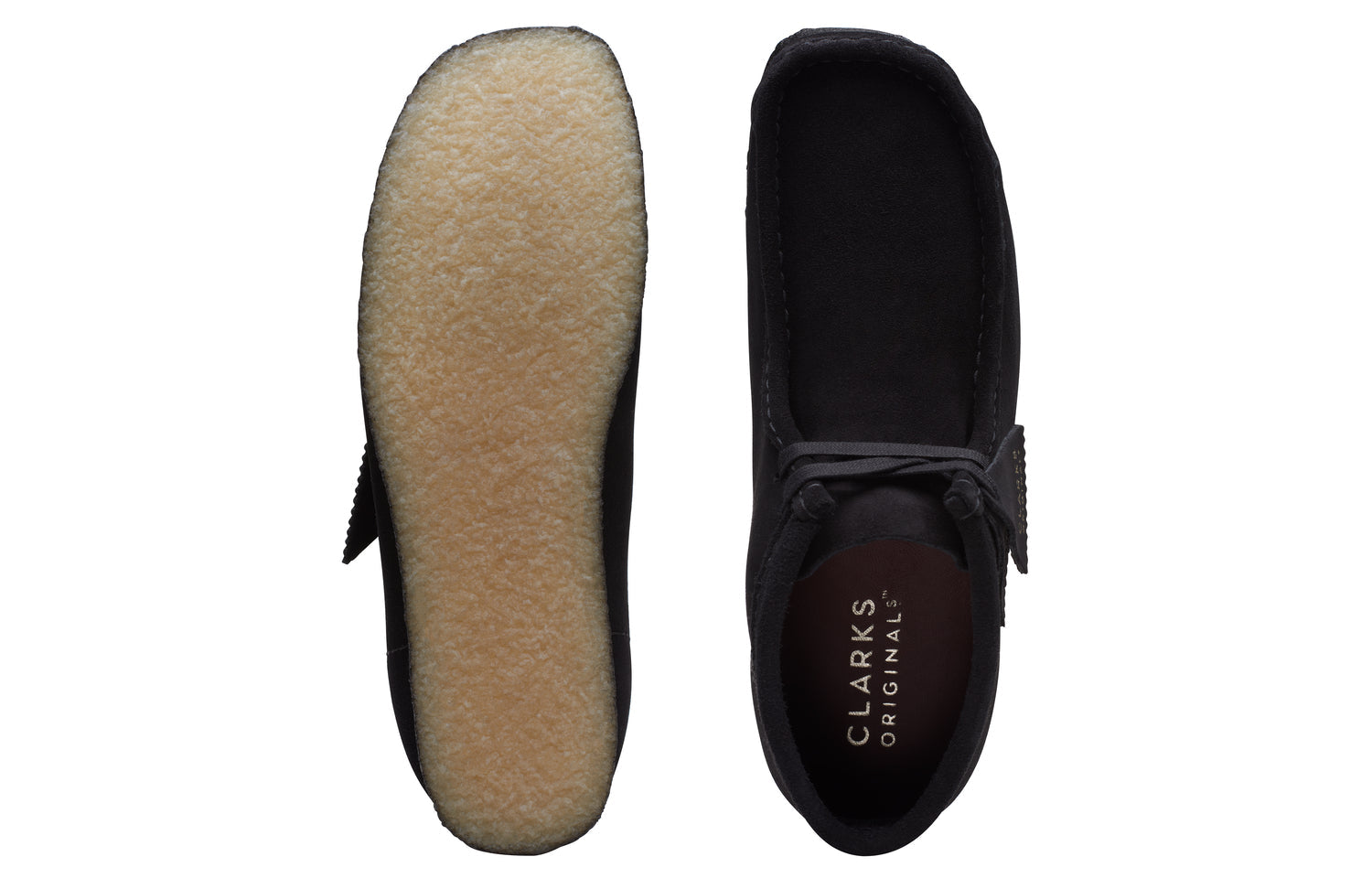 Clarks Wallabee Boots 'Black Suede' 261555177